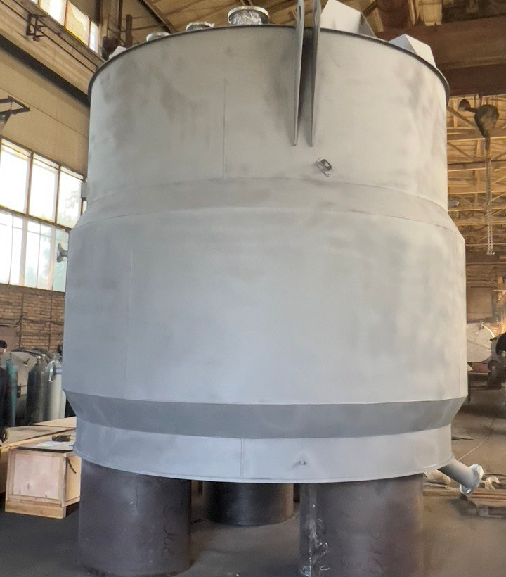 Выполнение заказа на производство ажитатора объемом 21м3  компанией ООО "НПО "Спецнефтемаш"