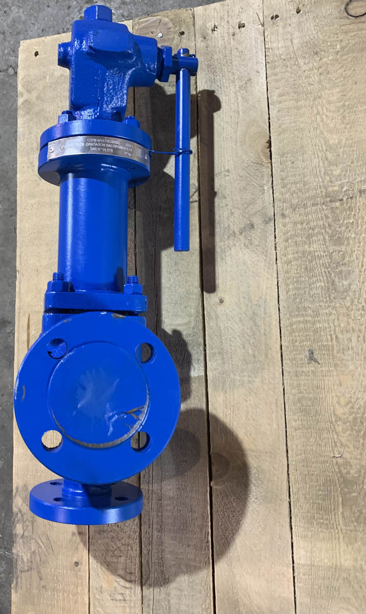Компания ООО НПО Спецнефтемаш выполнила заказ на  предохранительный клапан 17лс6нж ду25 ру16